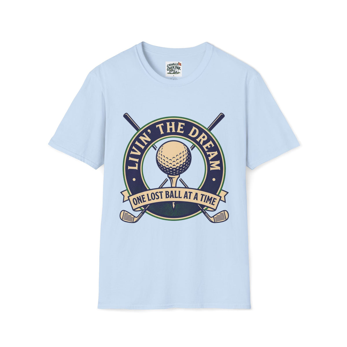 Living the Dream Golf Tee Shirt