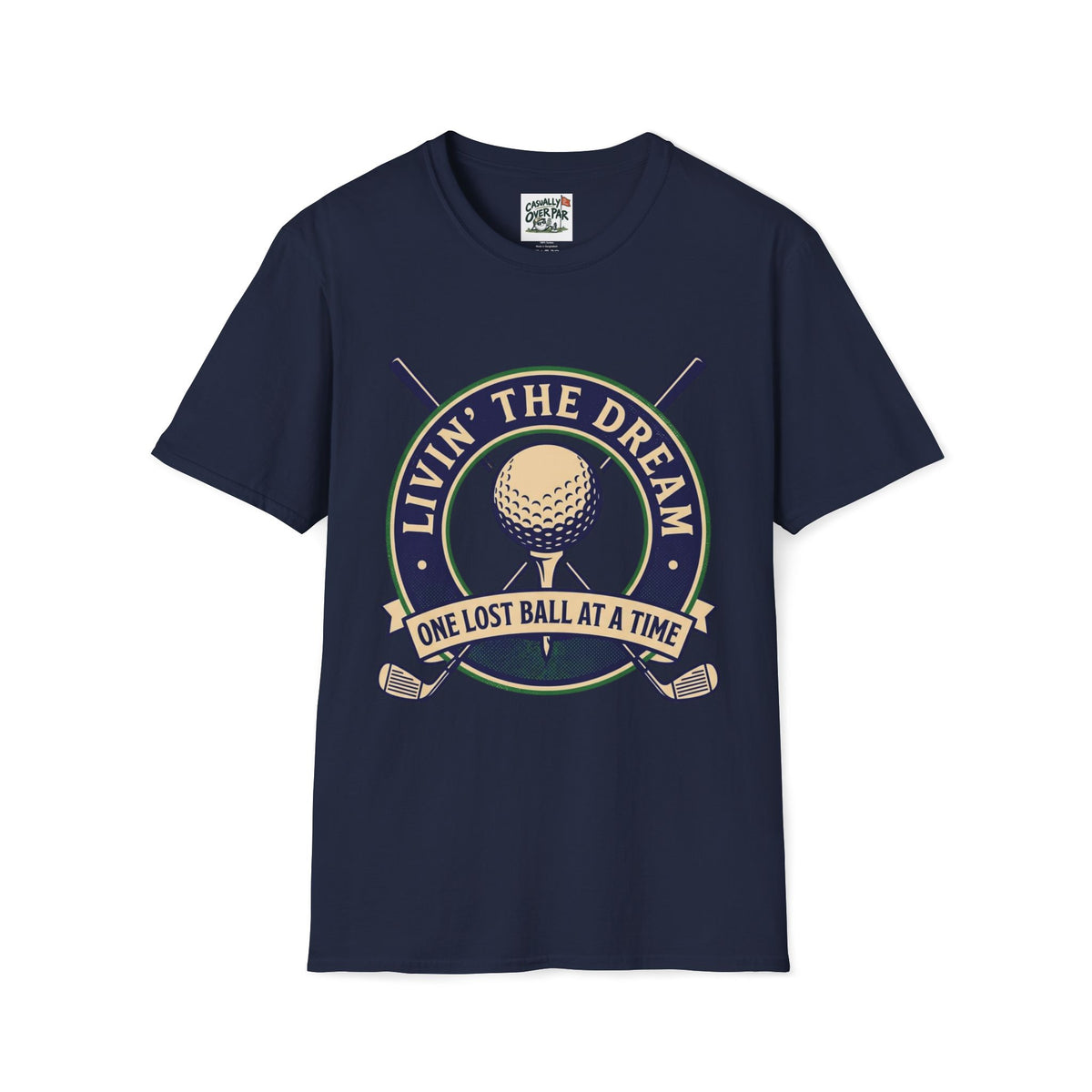Living the Dream Golf Tee Shirt