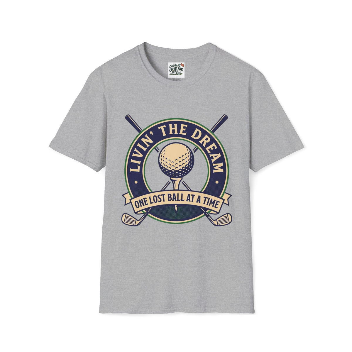 Living the Dream Golf Tee Shirt