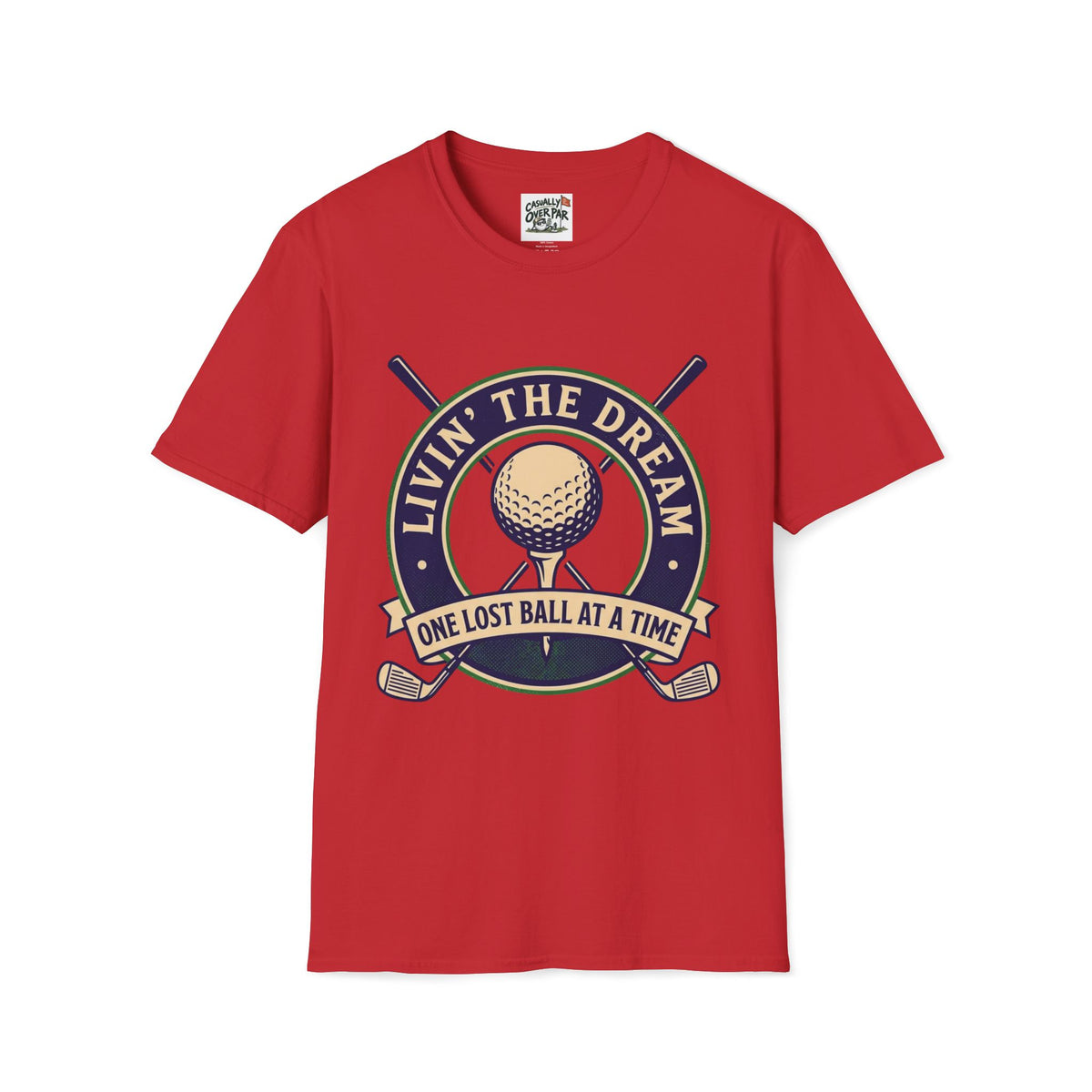Living the Dream Golf Tee Shirt